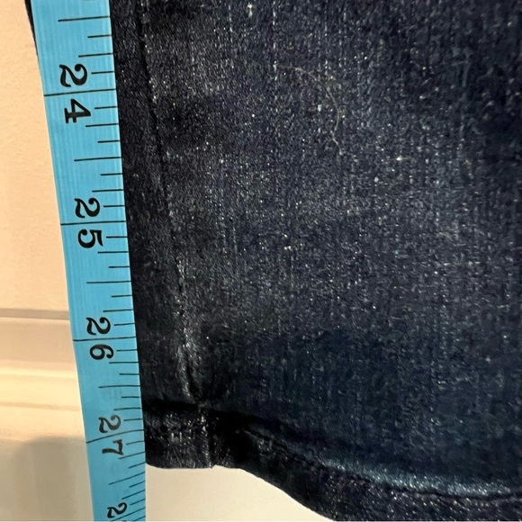 FRAME Le One Skinny Dark Wash Jeans Size 2 - Picture 6 of 7